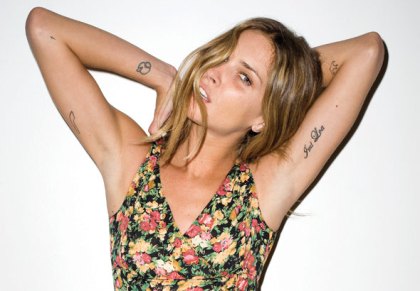 tattoos, floral prints and Erin Wasson.
